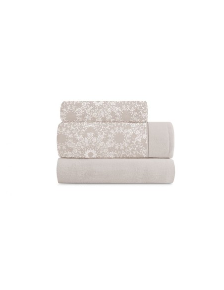 juego de cama de coralina silk para cama de 180 de manterol