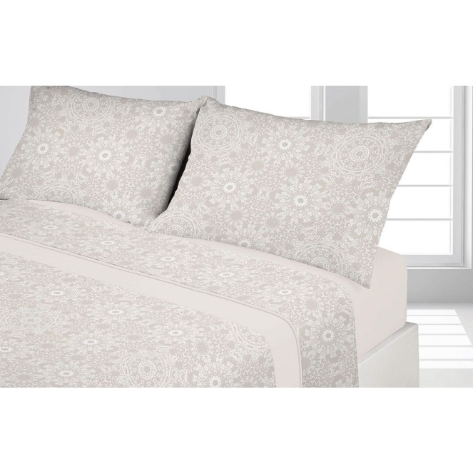 juego de cama de coralina silk para cama de 180 de manterol