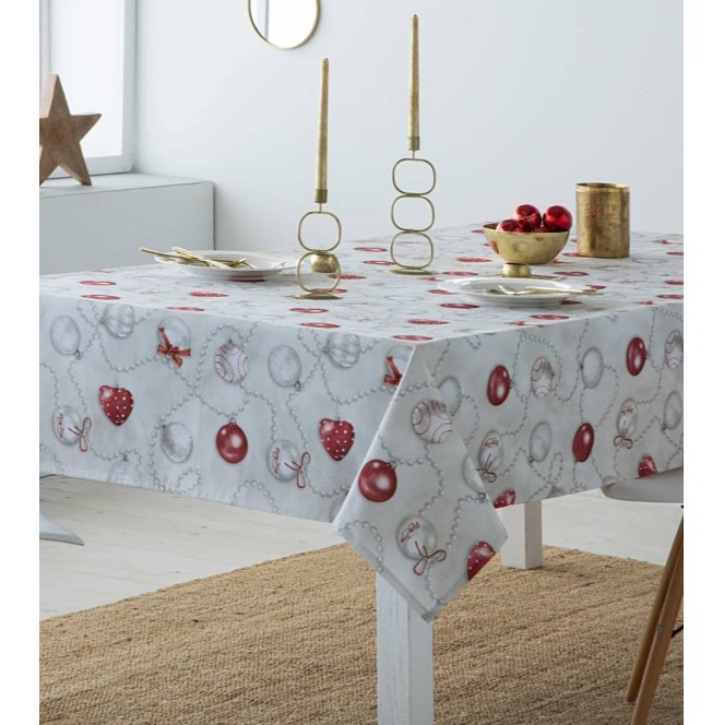mantel antimanchas Bolas 150 x 200