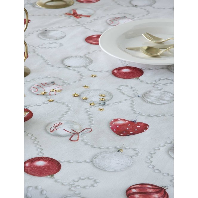 mantel antimanchas Bolas 150 x 200