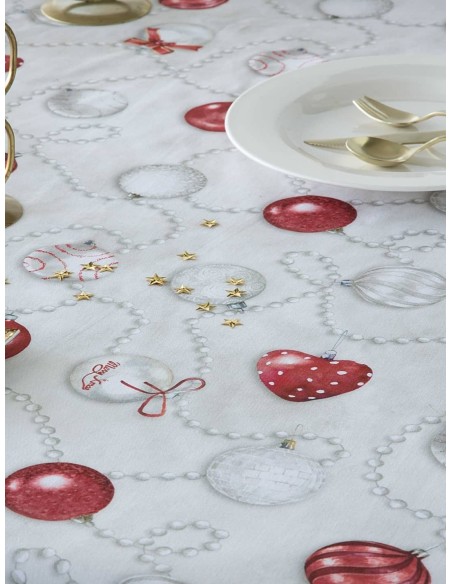 mantel antimanchas Bolas 150 x 200