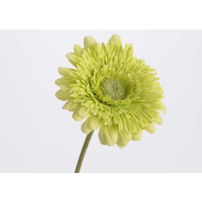flor artificial margarita verde
