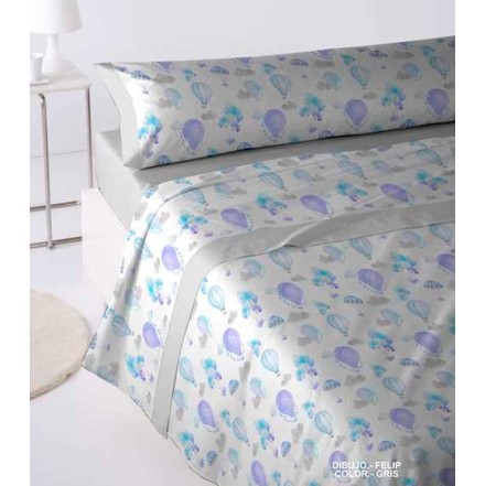 juego de cama infante felip para cama de  105 de bambú colección