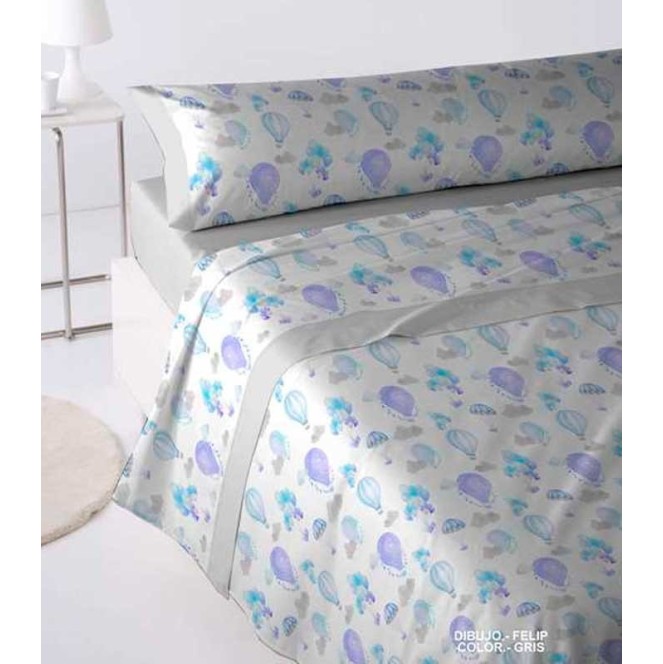 juego de cama infante felip para cama de  105 de bambú colección
