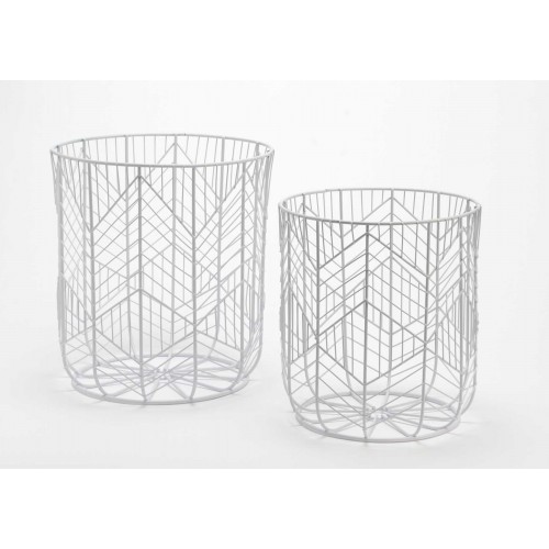 CESTA GRAFIC G - BLANCO