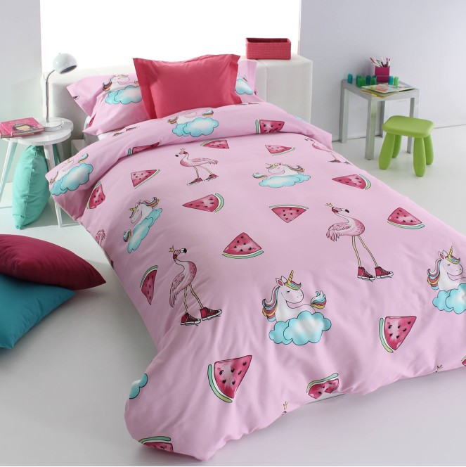 funda nórdica pink C/02 para cama de 90 de reig marti
