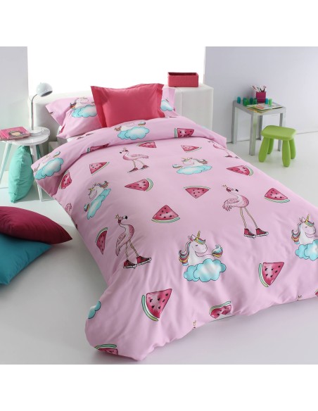 funda nórdica pink C/02 para cama de 90 de reig marti