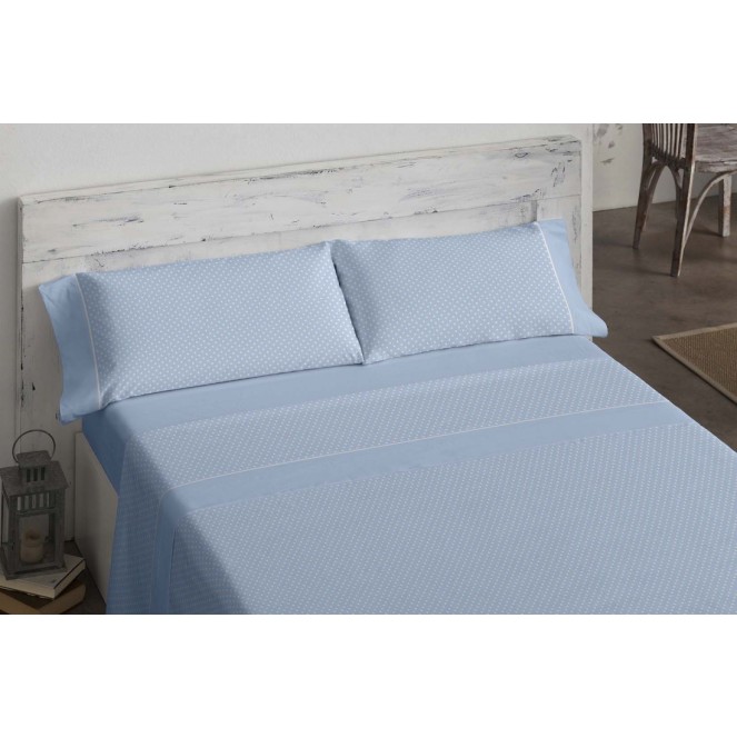 juego de cama 673 de algodón para cama de  180  de burrito blanco
