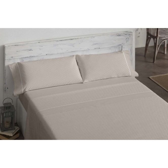 juego de cama 673 de algodón para cama de  180  de burrito blanco