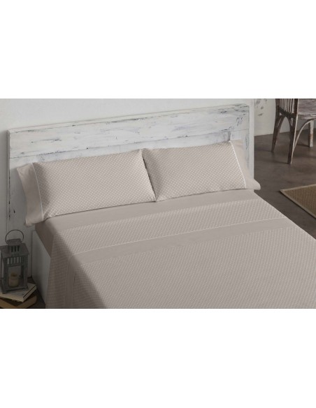 juego de cama 673 de algodón para cama de  180  de burrito blanco
