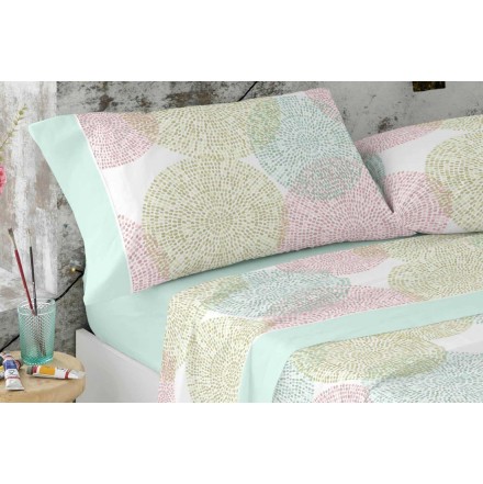 juego de cama 128 de burrito blanco para cama de  135