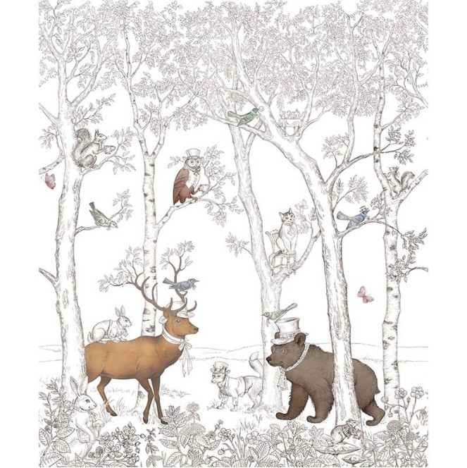 mural bosque 3101-2891 Jack´n rose