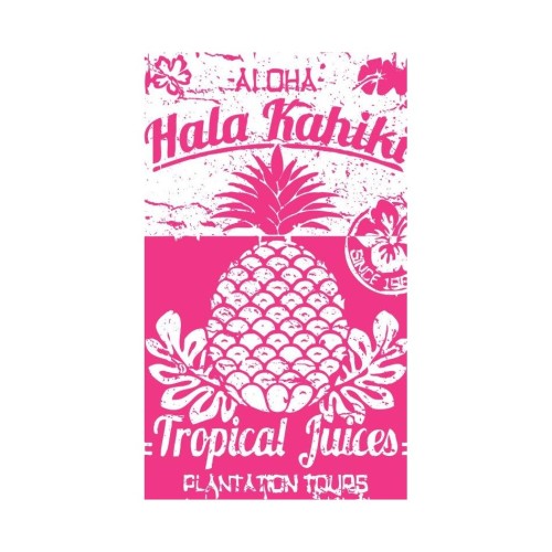 TOALLA PLAYA KAHIKI - FUCSIA