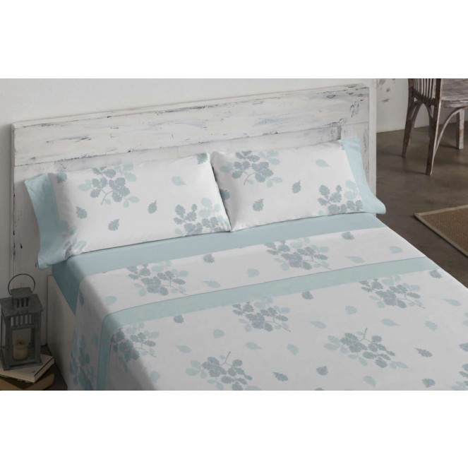 juego de cama de franela 5565 para cama de 150 de burrito blanco