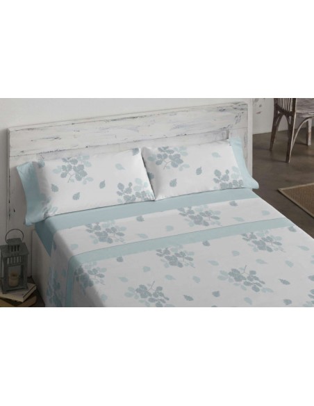 juego de cama de franela 5565 para cama de 150 de burrito blanco
