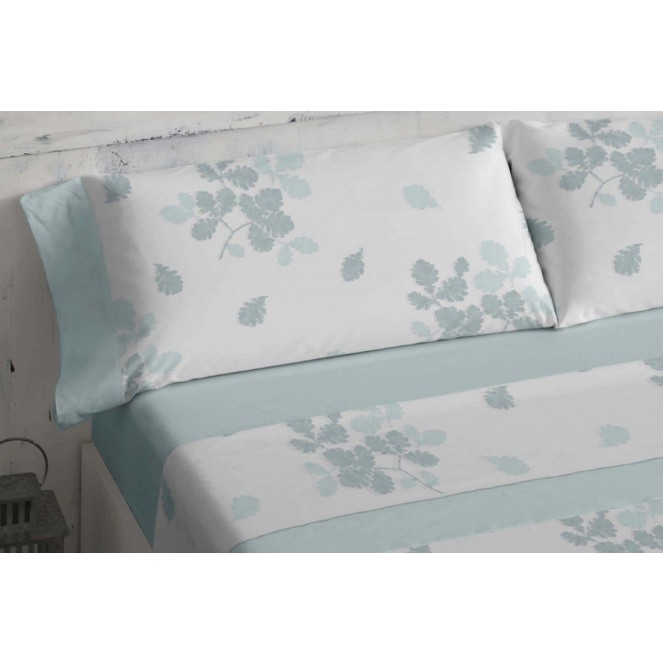 juego de cama de franela 5565 para cama de 150 de burrito blanco