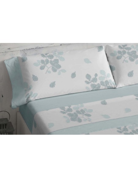 juego de cama de franela 5565 para cama de 150 de burrito blanco