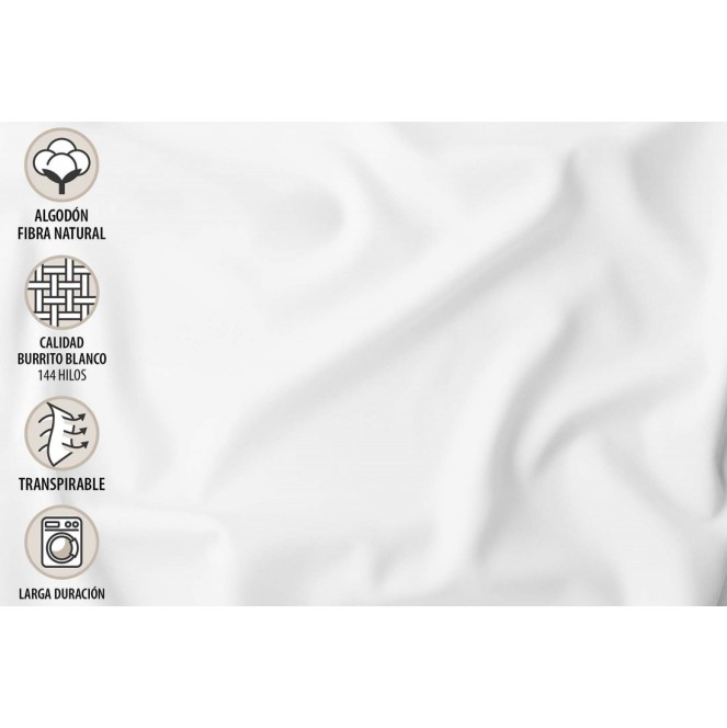 juego de cama de franela 5565 para cama de 150 de burrito blanco