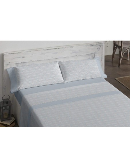juego de cama de franela para cama de 135 de burrito blanco