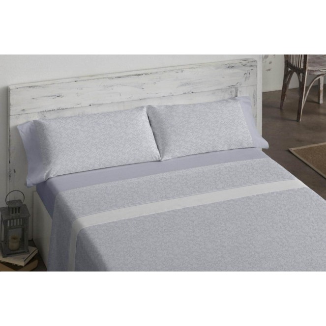 juego de cama de franela 5562 para cama de 105 de burrito blanco