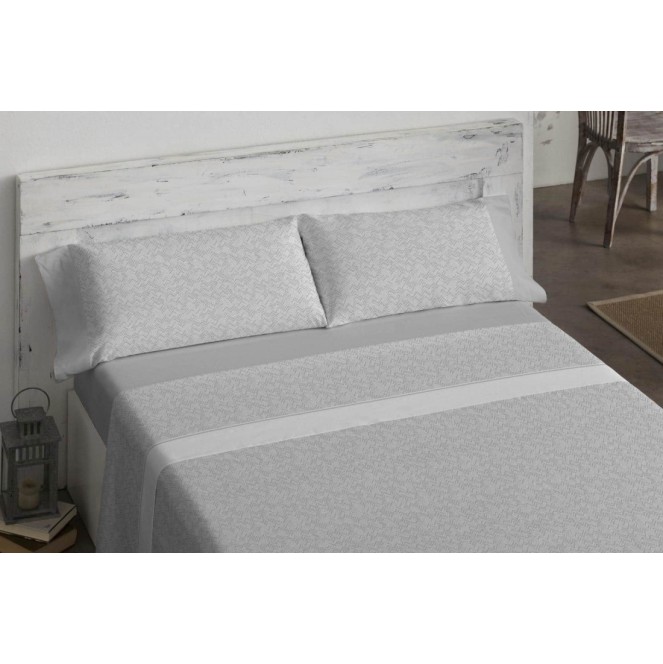juego de cama de franela 5562 para cama de 105 de burrito blanco