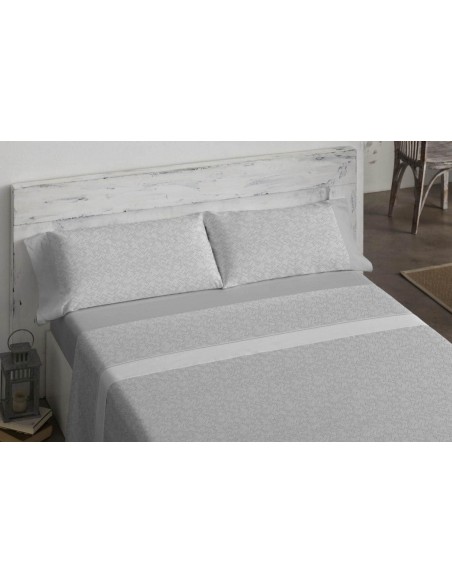 juego de cama de franela 5562 para cama de 105 de burrito blanco