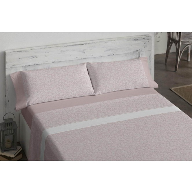 juego de cama 5562 de franela para cama de 180 de burrito blanco