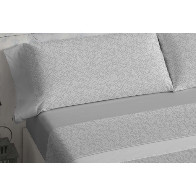 juego de cama 5562 de franela para cama de 180 de burrito blanco
