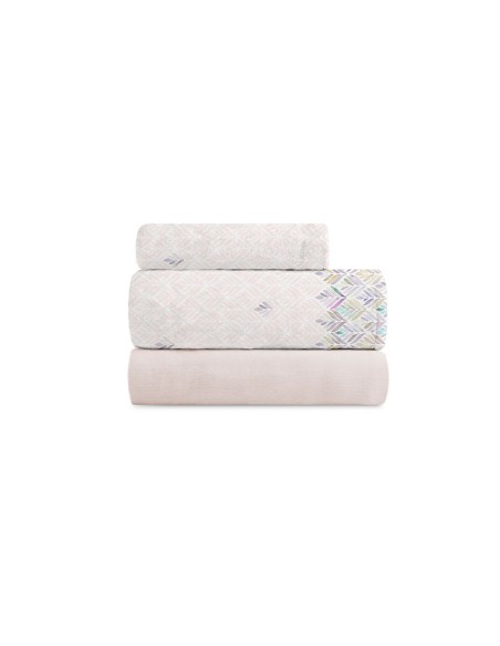 juego de  sábanas de coralina velvet  550 para cama de  135