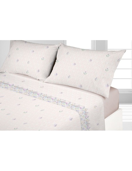 juego de sábanas de coralina  velvet 550 para cama de 150