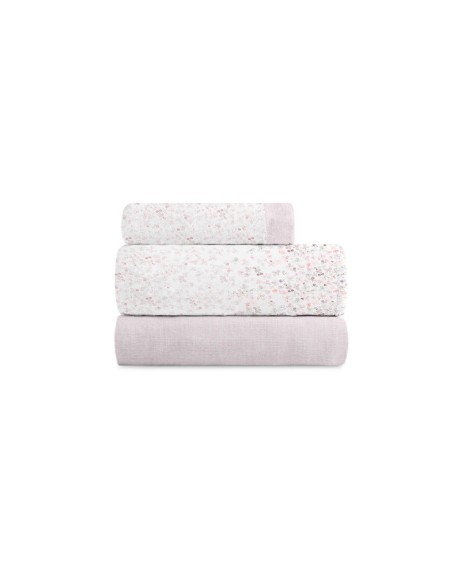 juego de sabanas de franela Luna 473 para cama de 150