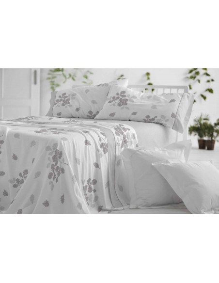 juego de  sábanas 616 de algodón para cama de  135 de burrito blanco