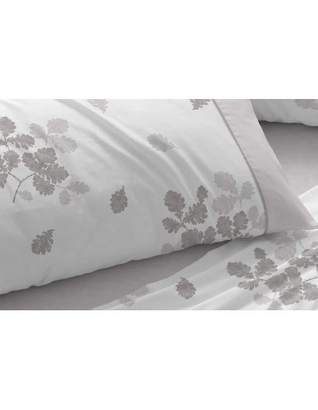 juego de  sábanas 616 de algodón para cama de  135 de burrito blanco