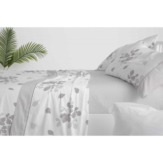 juego de  sábanas 616 de algodón para cama de  135 de burrito blanco