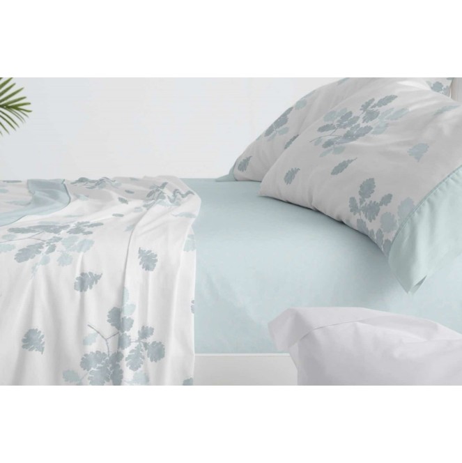 juego de  sábanas 616 de algodón para cama de  135 de burrito blanco