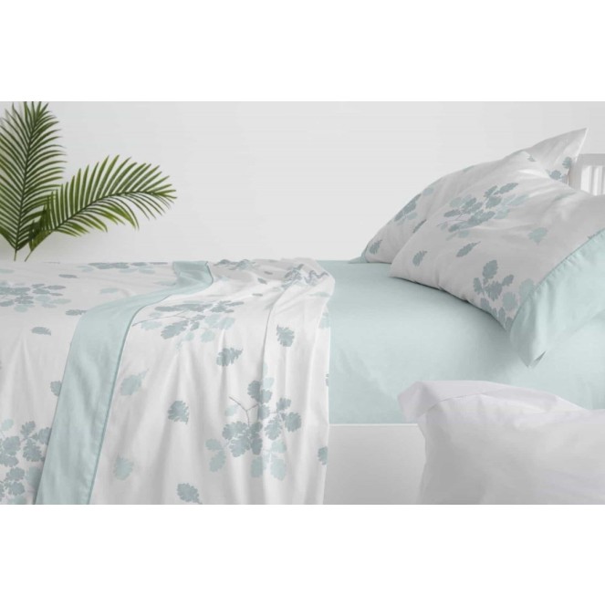 juego de  sábanas 616 de algodón para cama de  135 de burrito blanco