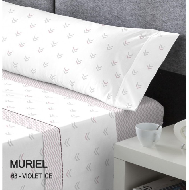 juego de cama de coralina Muriel para cama de 90 de catotex