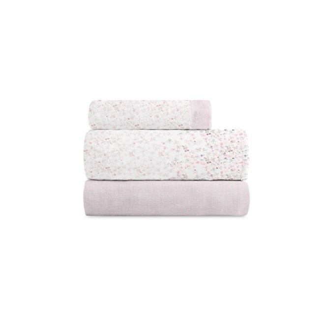 juego de sábanas de franela luna 473 para cama de 135/140