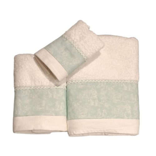 J.TOALLAS TOILE DE JOUY - AQUA