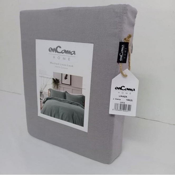 funda nórdica linaza para cama de 180 de enCama