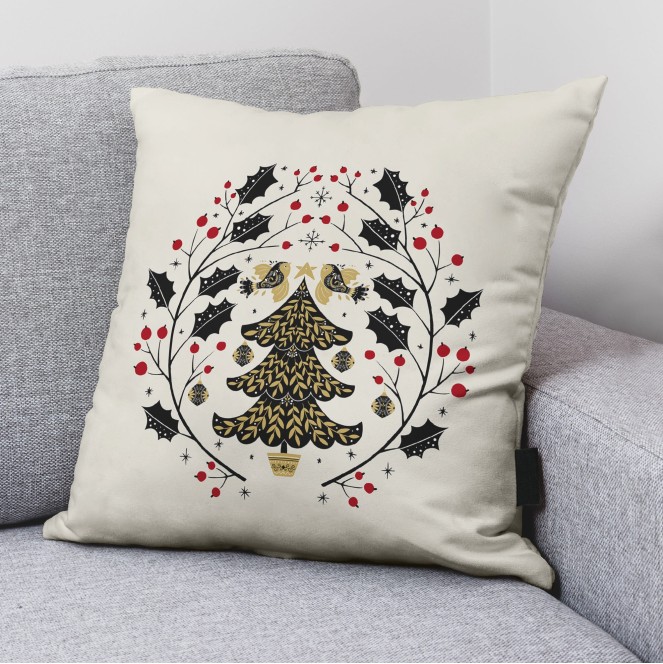 cojín navidad laponia 24 de 50x 50