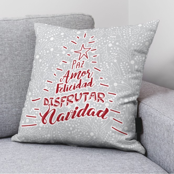 cojín navidad laponia de 50 x 50